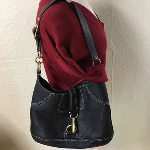 Vintage Leather Coach Handbag